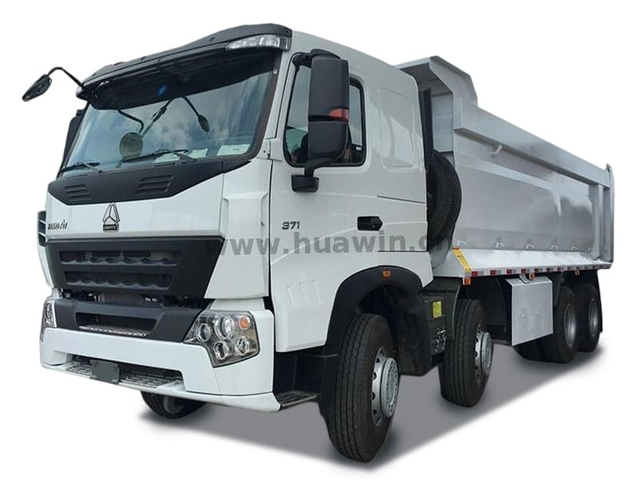 Sinotruk Howo A7 8x4 12 roues camion à benne basculante en U