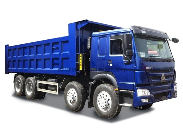 Sinotruk Howo 8x4 12 roues Camion-benne de forme carrée